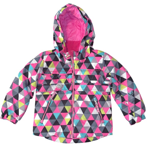 Obermeyer Other - SOLD!!!

Obermeyer Girls' Aurora Jacket with a geometric "Pink Sapphire" p